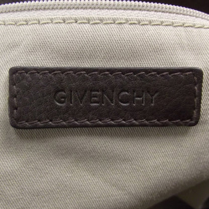 Givenchy Leather Studded George V Bag Brown 8 of 10