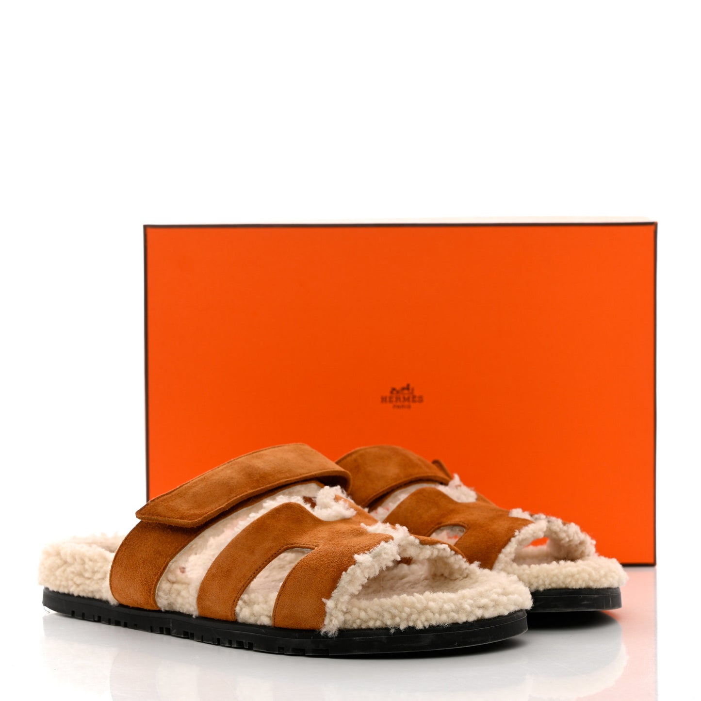 Suede Goatskin Woolskin Womens Chypre Sandals 39 Naturel Ecru