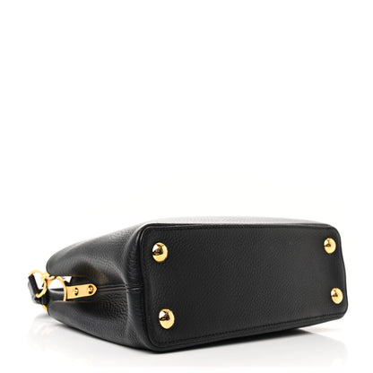 Louis Vuitton Taurillon Capucines BB Black 4 of 12