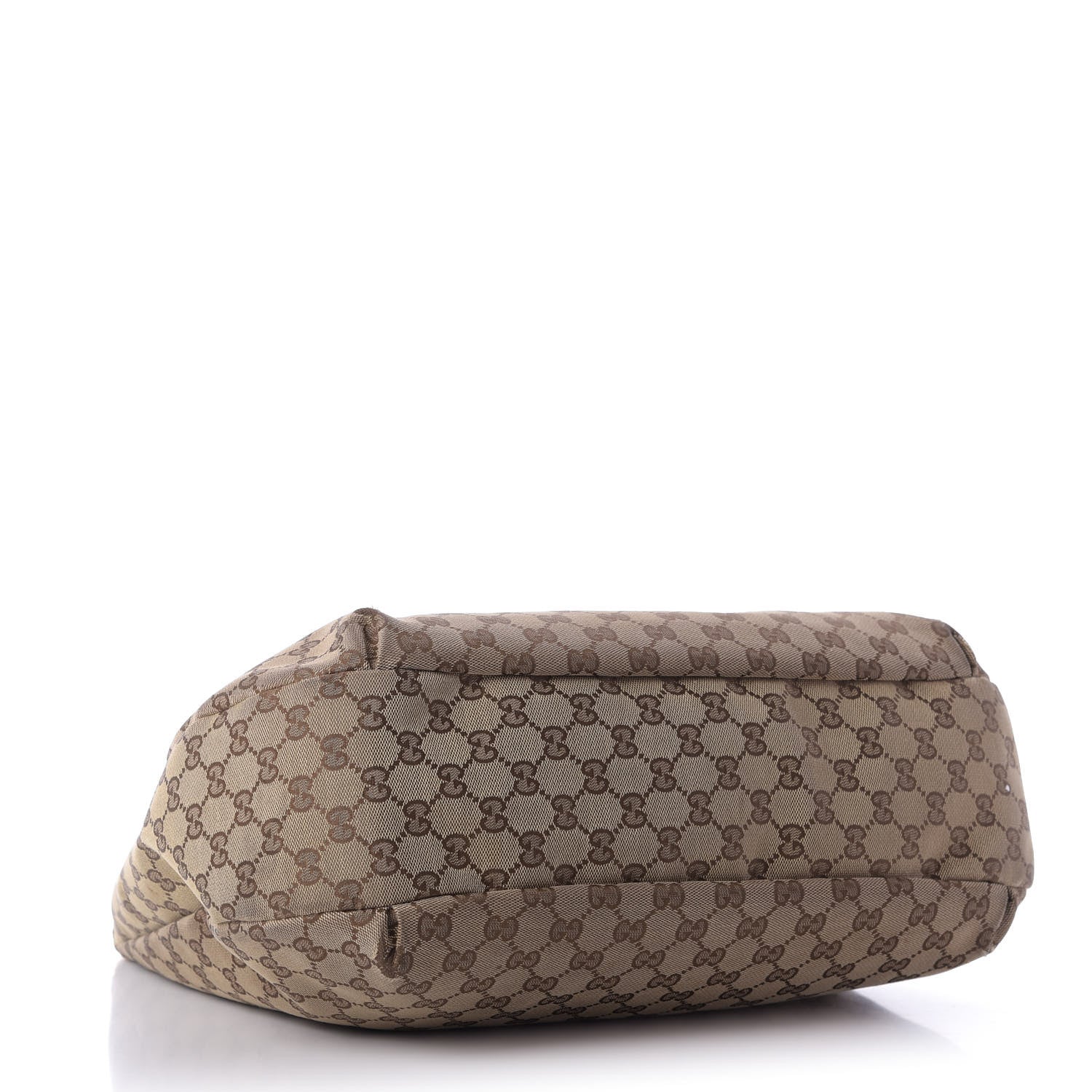 Gucci Monogram Large New Ladies Web Hobo Dark Brown 4 of 9