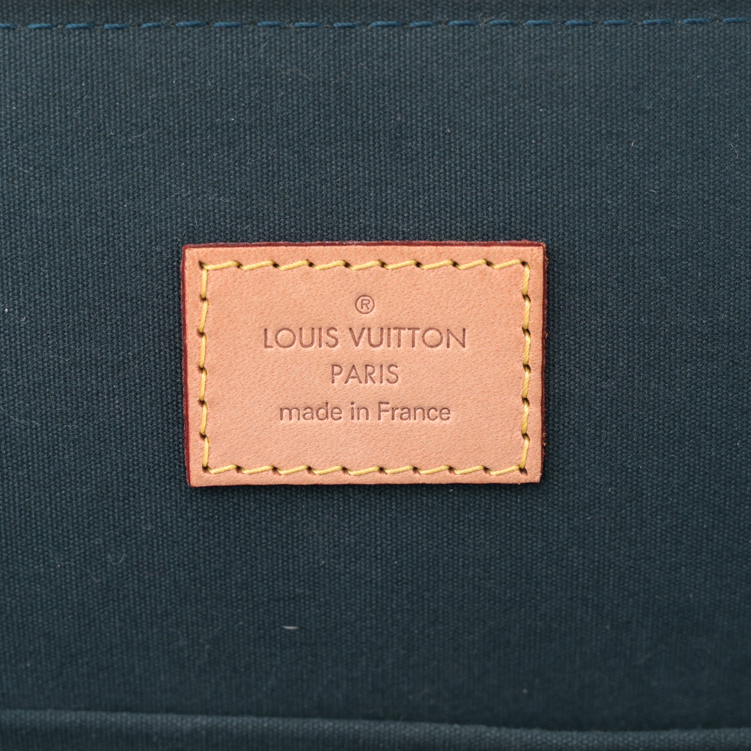 Louis Vuitton Vernis Alma GM Blue Nuit 6 of 15