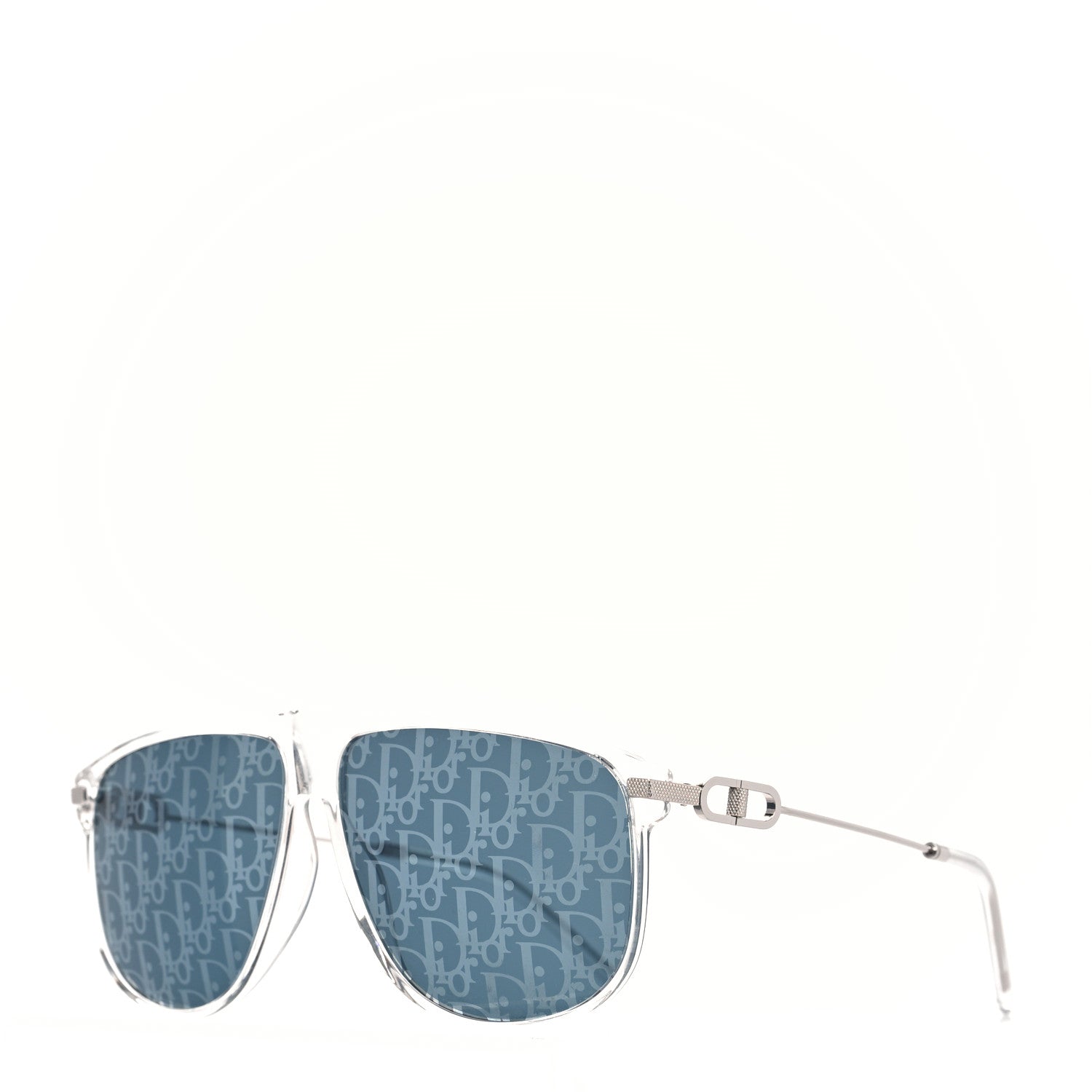 Christian Dior Oblique CD Link Sunglasses Blue 1 of 7