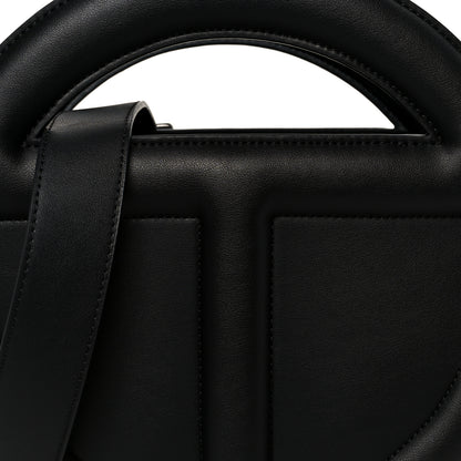 Telfar Vegan Leather Round Circle Bag Black 5 of 10