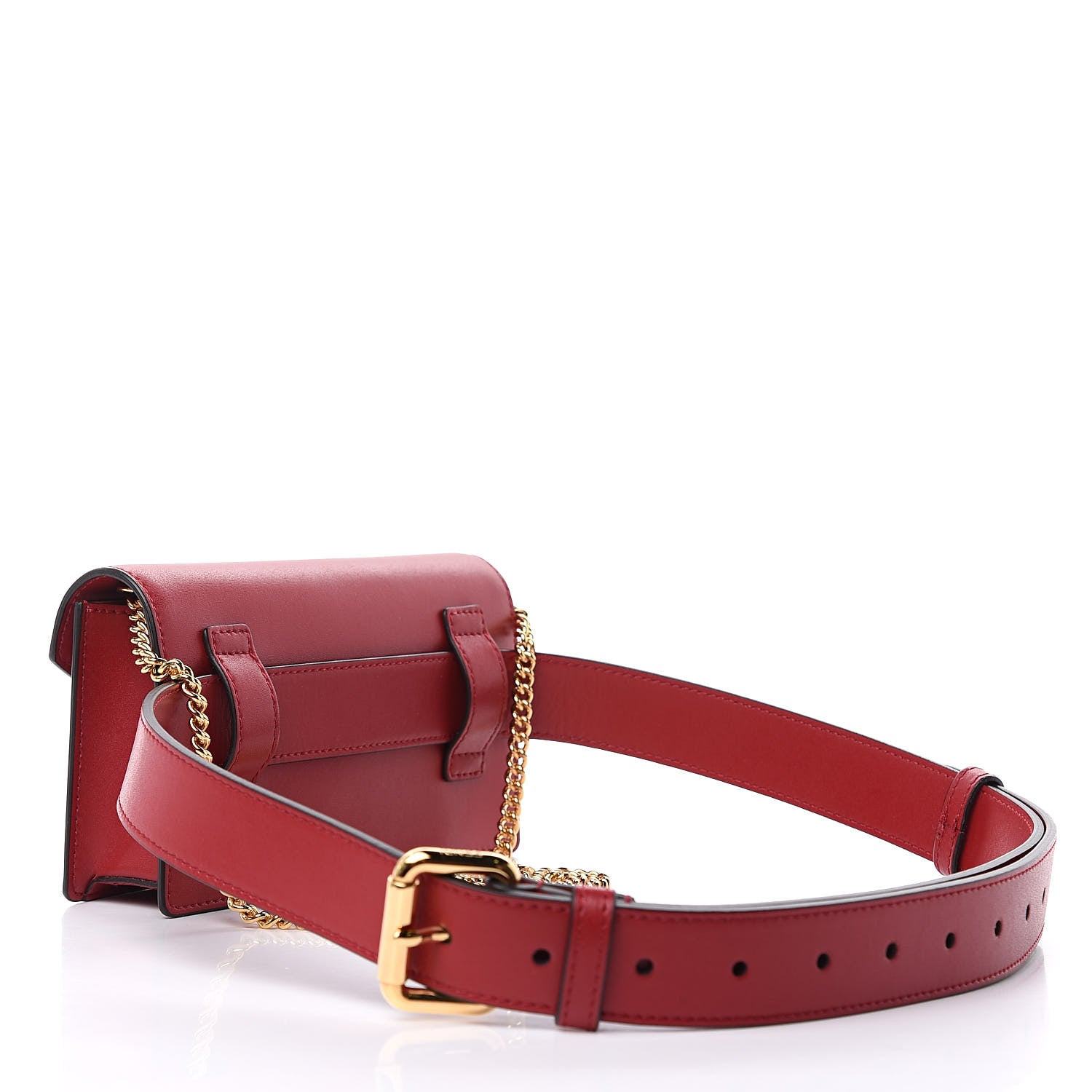 Fendi Vitello Liberty Lucido F is Fendi Envelope Belt Bag Fragola 3 of 9