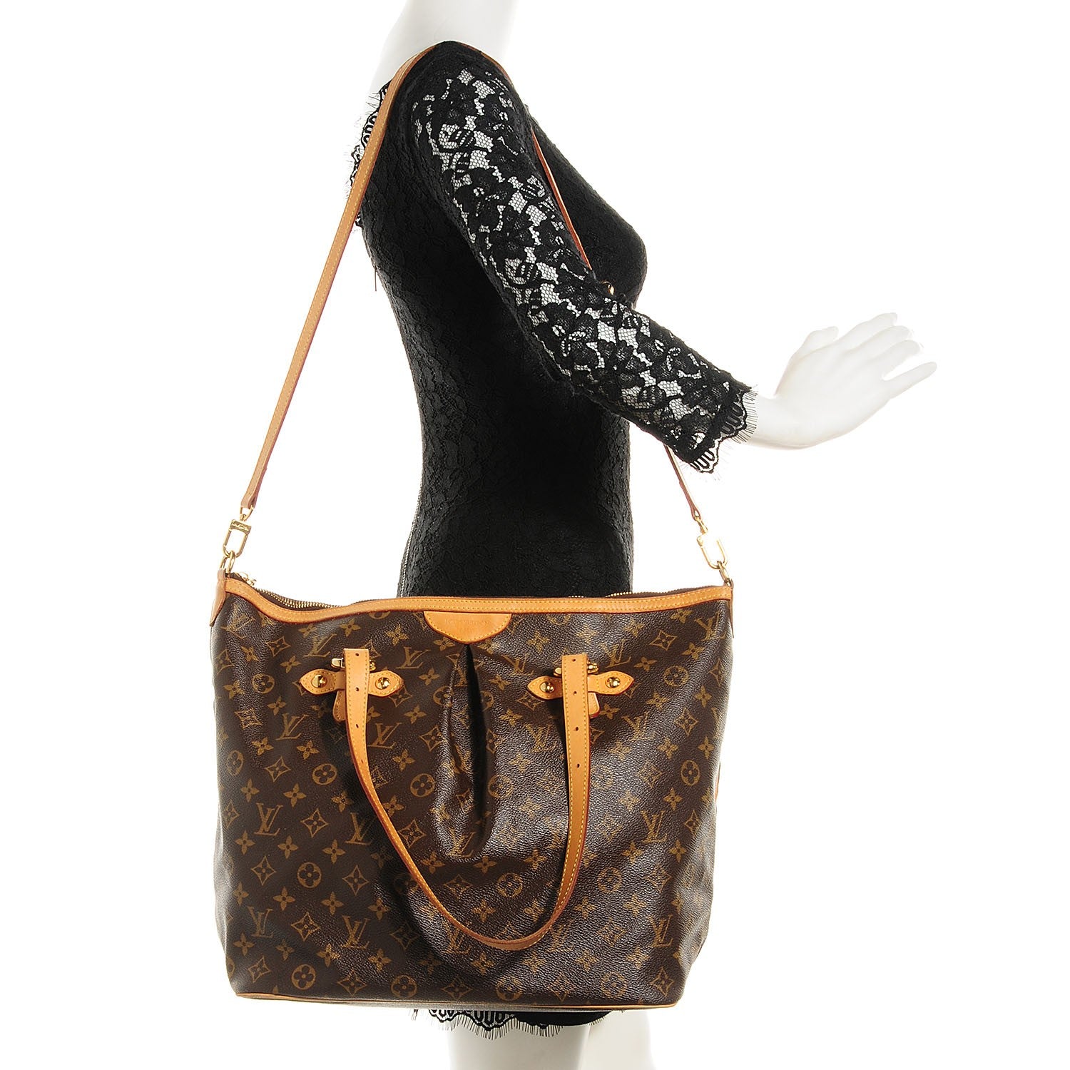 Louis Vuitton Monogram Palermo GM 2 of 8
