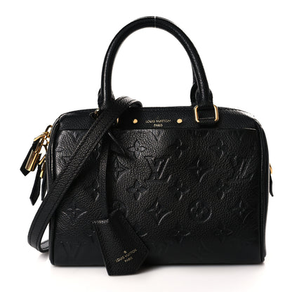 Louis Vuitton Empreinte Speedy Bandouliere 20 NM Black 1 of 8