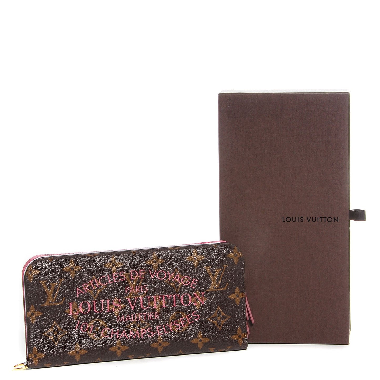Monogram Articles de Voyage Ikat Insolite Wallet Rose Velours