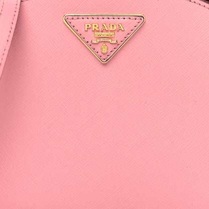Prada Saffiano Lux Odette Crossbody Petalo 8 of 10