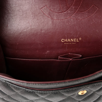 Chanel Caviar Quilted Maxi Double Flap Black 11 of 18