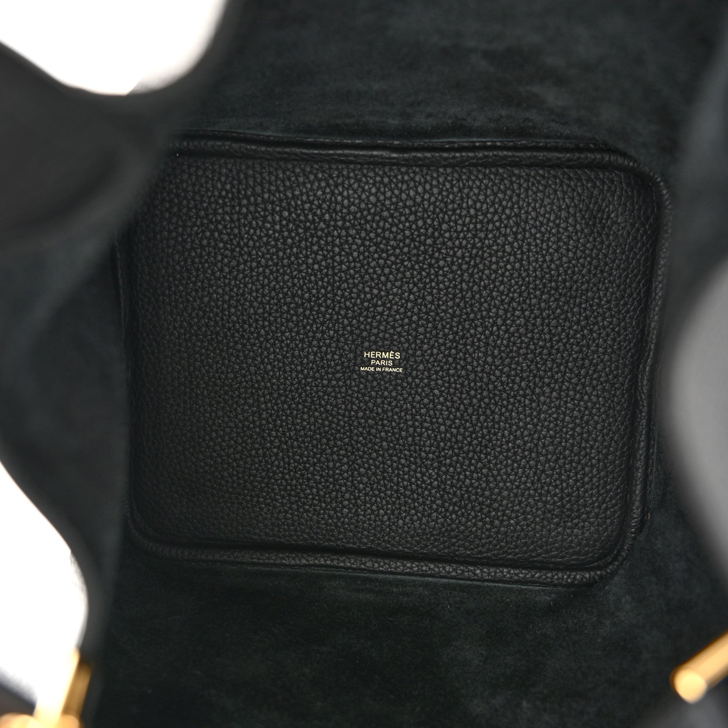 Hermes Taurillon Clemence Picotin Lock 22 MM Black 5 of 11