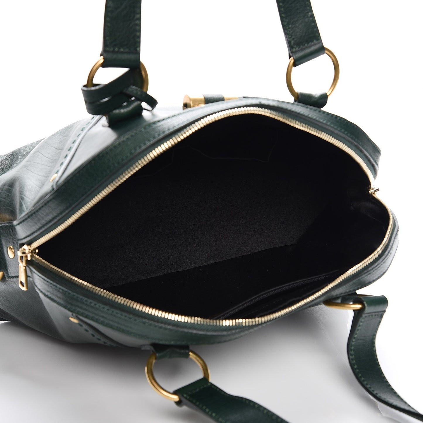 Calfskin Large Muse Green