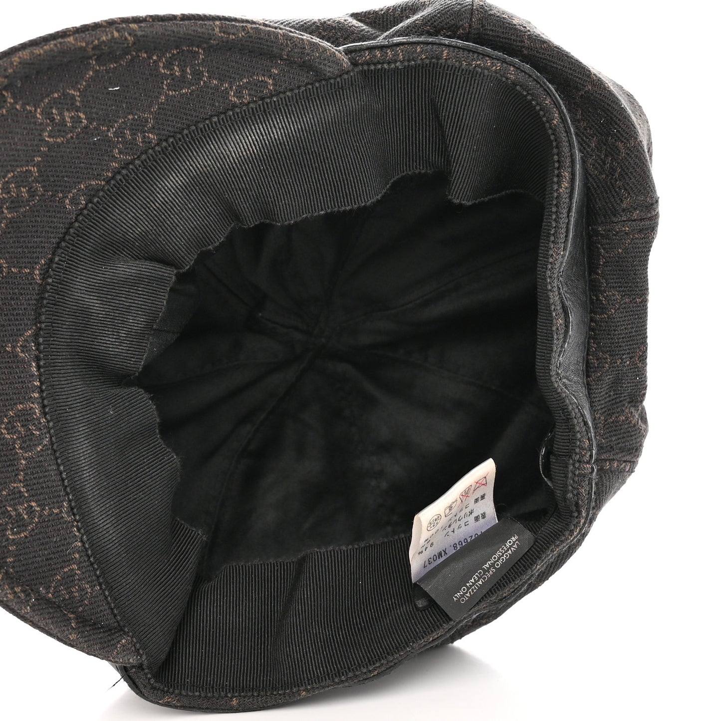 Monogram Canvas Hat L Brown