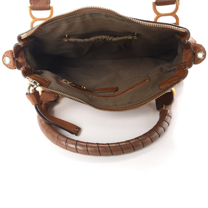 Chloe Calfskin Medium Marcie Satchel Tan 5 of 11
