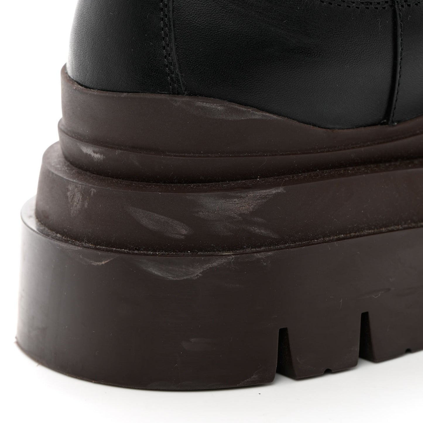 Calfskin Mens The Tire Chelsea Boots 42 Black Camping