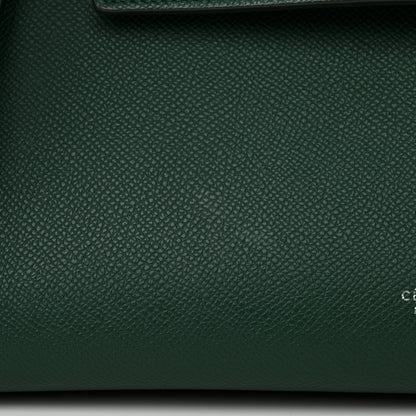 Celine Grained Calfskin Mini Belt Bag Forest 13 of 17