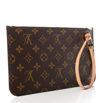 Louis Vuitton Monogram Neverfull MM GM Pochette 3 of 7