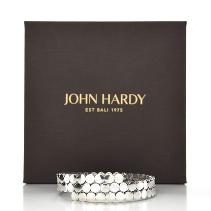 John Hardy Sterling Silver 11mm Dot Double Coil Bracelet 4 of 4