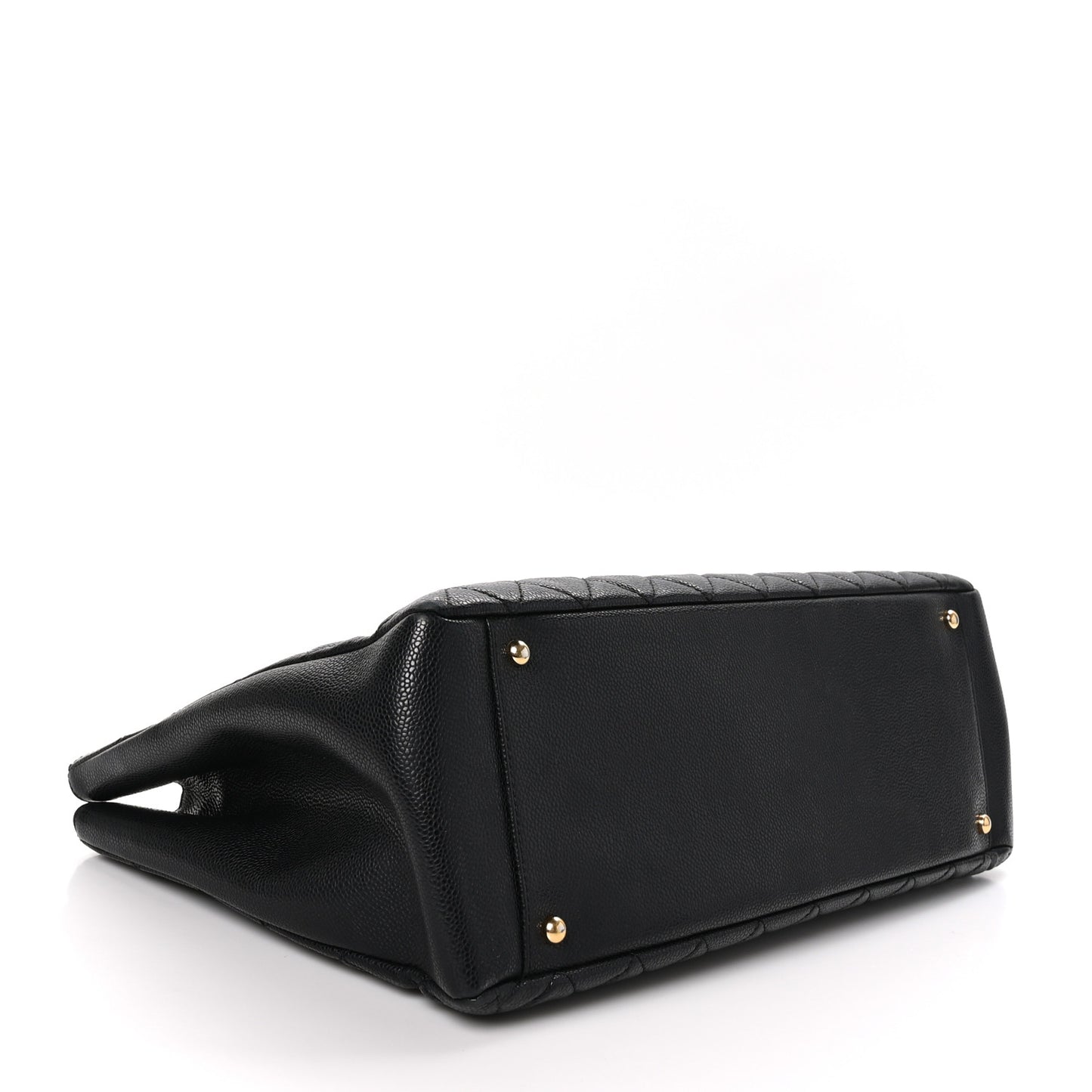 Caviar Quilted XL Grand Shopping Tote GST Black