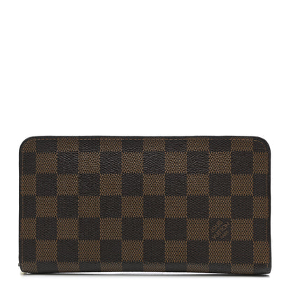 Louis Vuitton Damier Ebene Porte-Monnaie Zippy Wallet 1 of 8