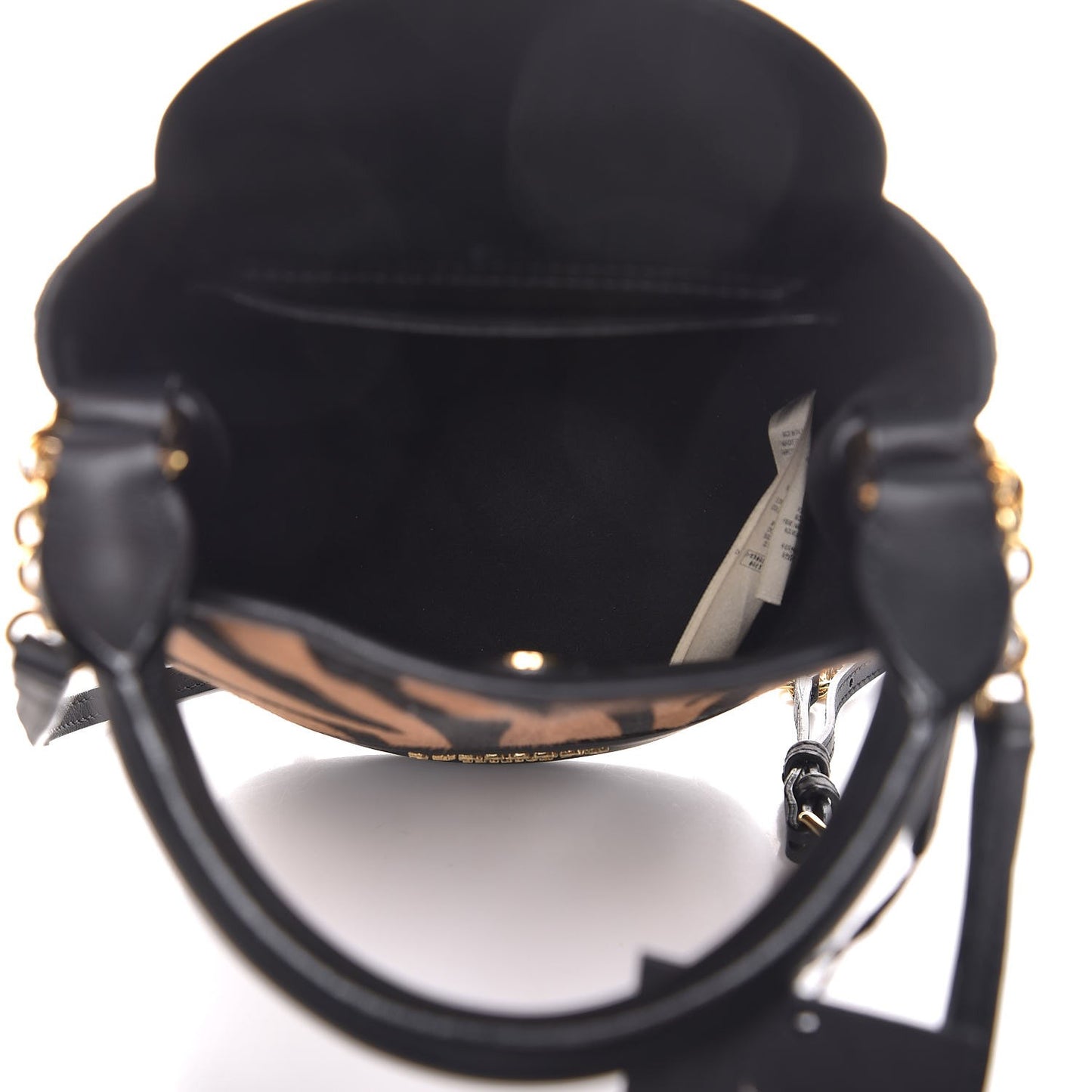 Calf Hair Small The Bucket Backpack Bag Pale Redwood