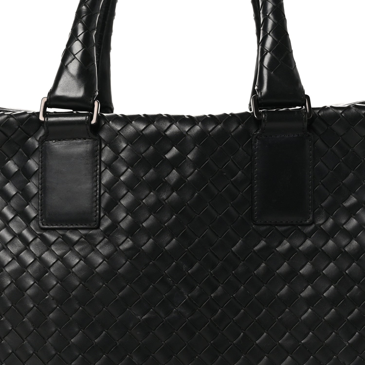 Bottega Veneta Nappa Intrecciato Briefcase Tote Black 8 of 11