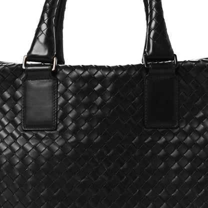 Bottega Veneta Nappa Intrecciato Briefcase Tote Black 8 of 11