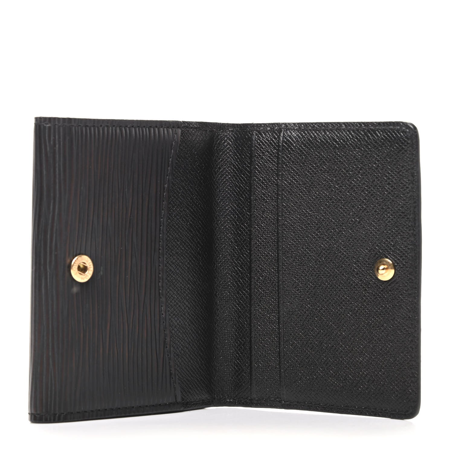 Louis Vuitton Epi Ludlow Wallet Black 6 of 9