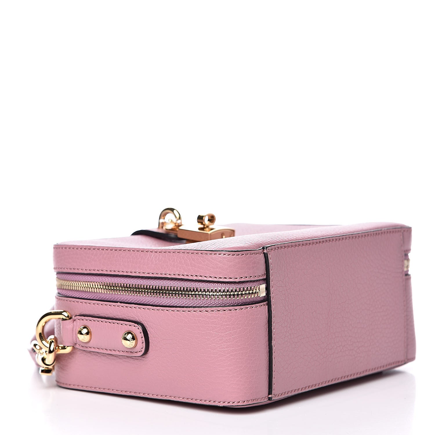 Dolce & Gabbana Calfskin Miss Bonita Box Bag Pink 4 of 8