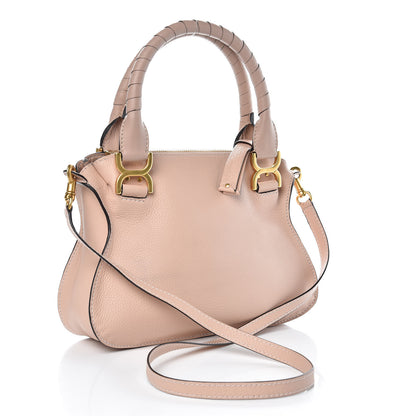 Chloe Calfskin Small Marcie Satchel Blush Nude 4 of 12