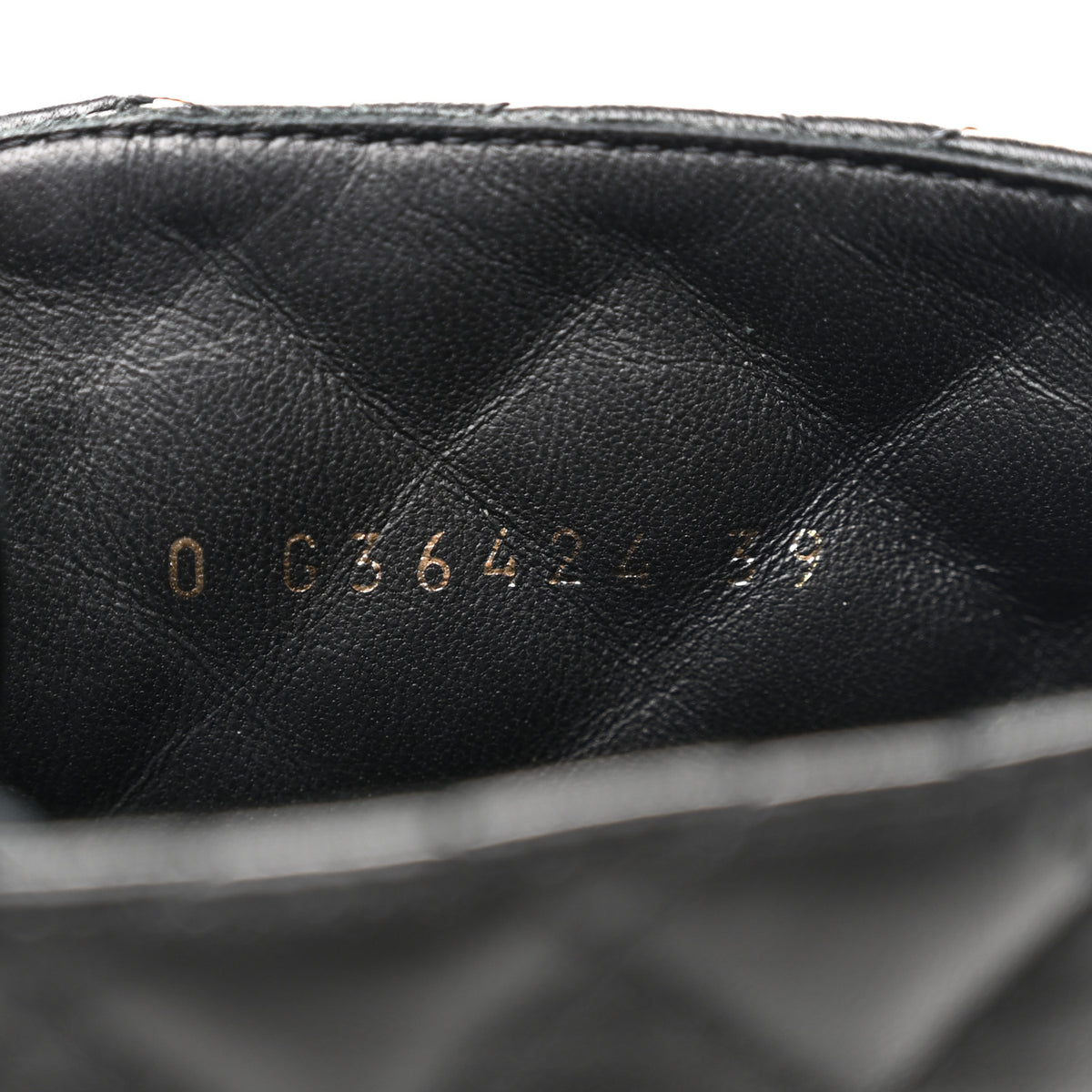 Chanel Shiny Lambskin Quilted Lace Up Combat Boots 39 Black 9 of 9