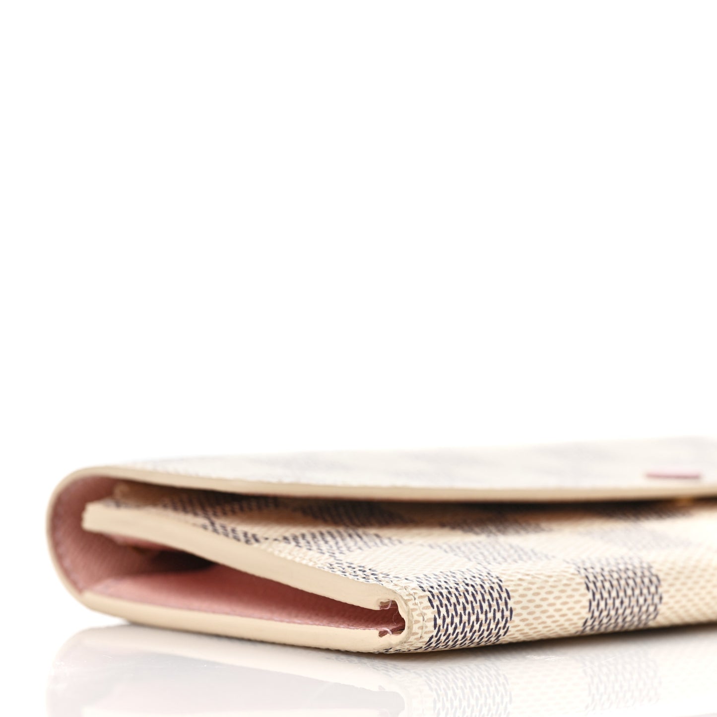 Damier Azur Emilie Wallet Rose Ballerine