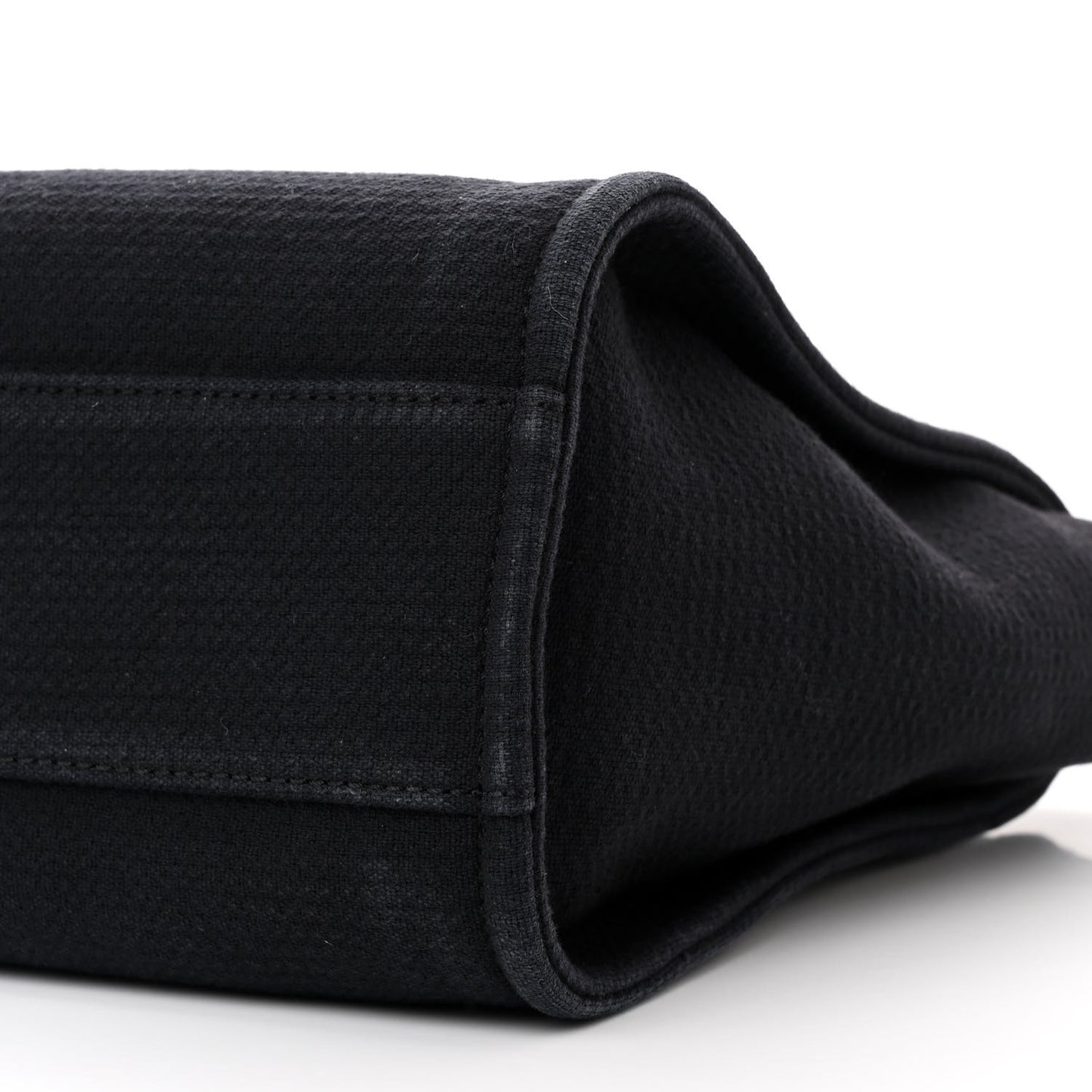 Mixed Fibers Small Deauville Tote Black