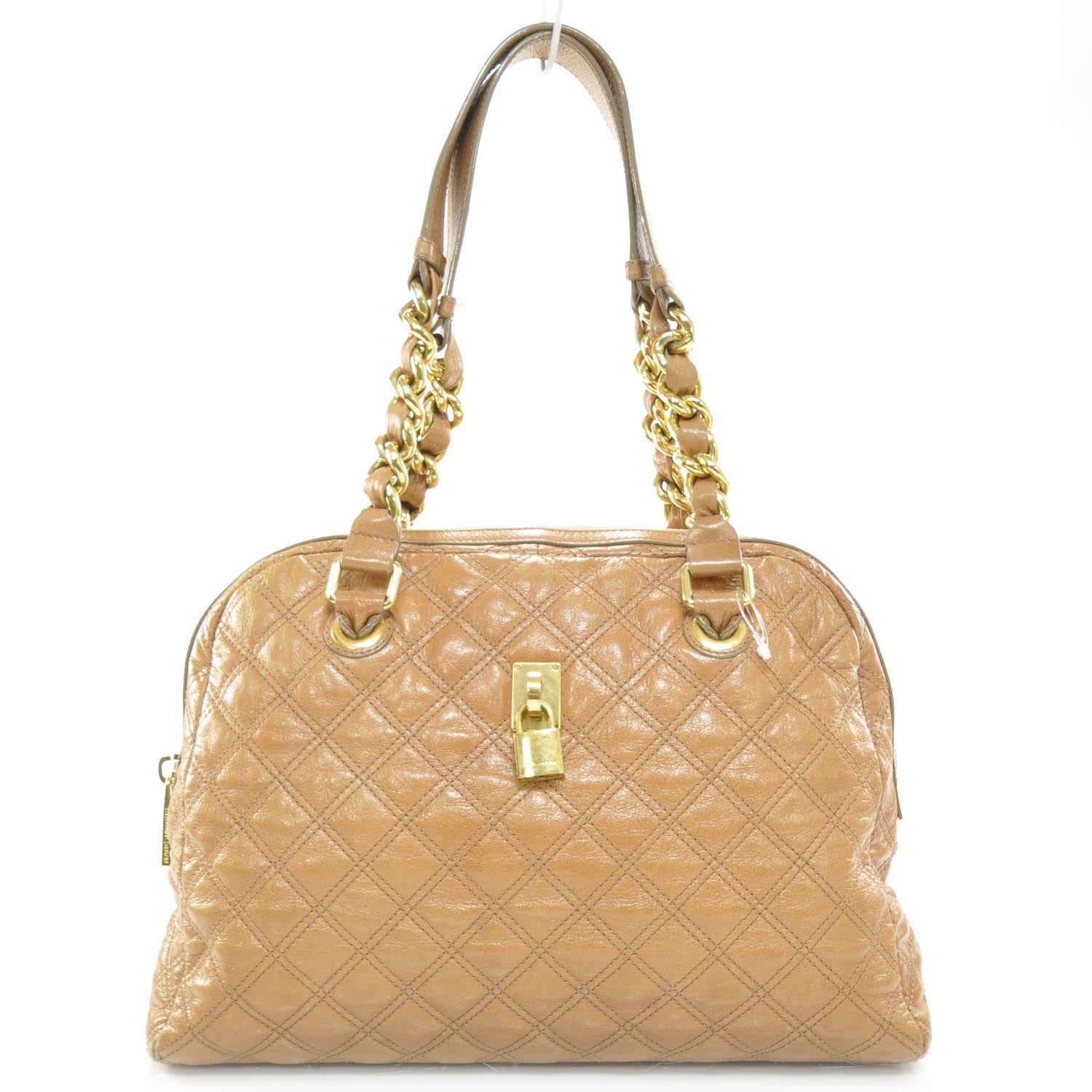 Marc Jacobs Leather Quilted Karlie Satchel 1 of 9