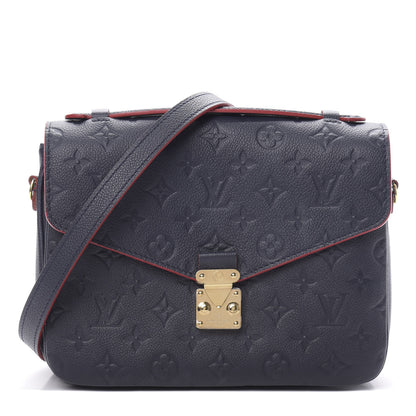 Louis Vuitton Empreinte Pochette Metis Marine Rouge 1 of 14
