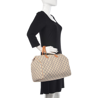 Louis Vuitton Damier Azur Speedy 35 2 of 16