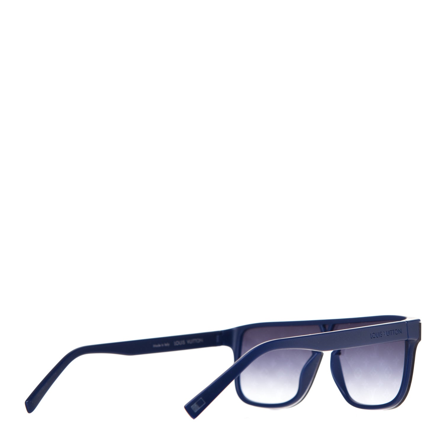 Louis Vuitton Acetate Monogram Waimea Sunglasses Z2328W Blue 4 of 7