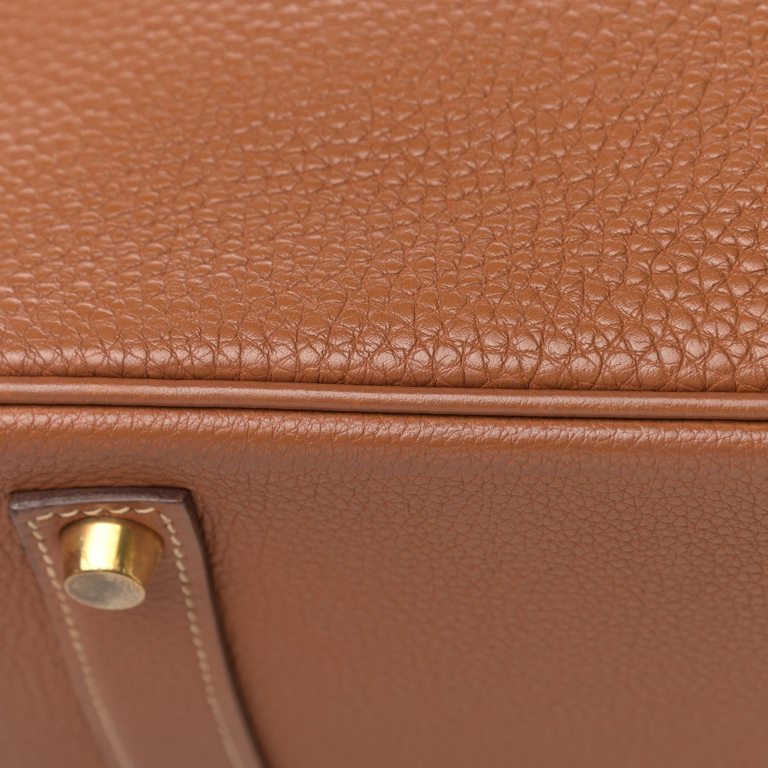 Hermes Taurillon Clemence Birkin 35 Gold 36 of 40