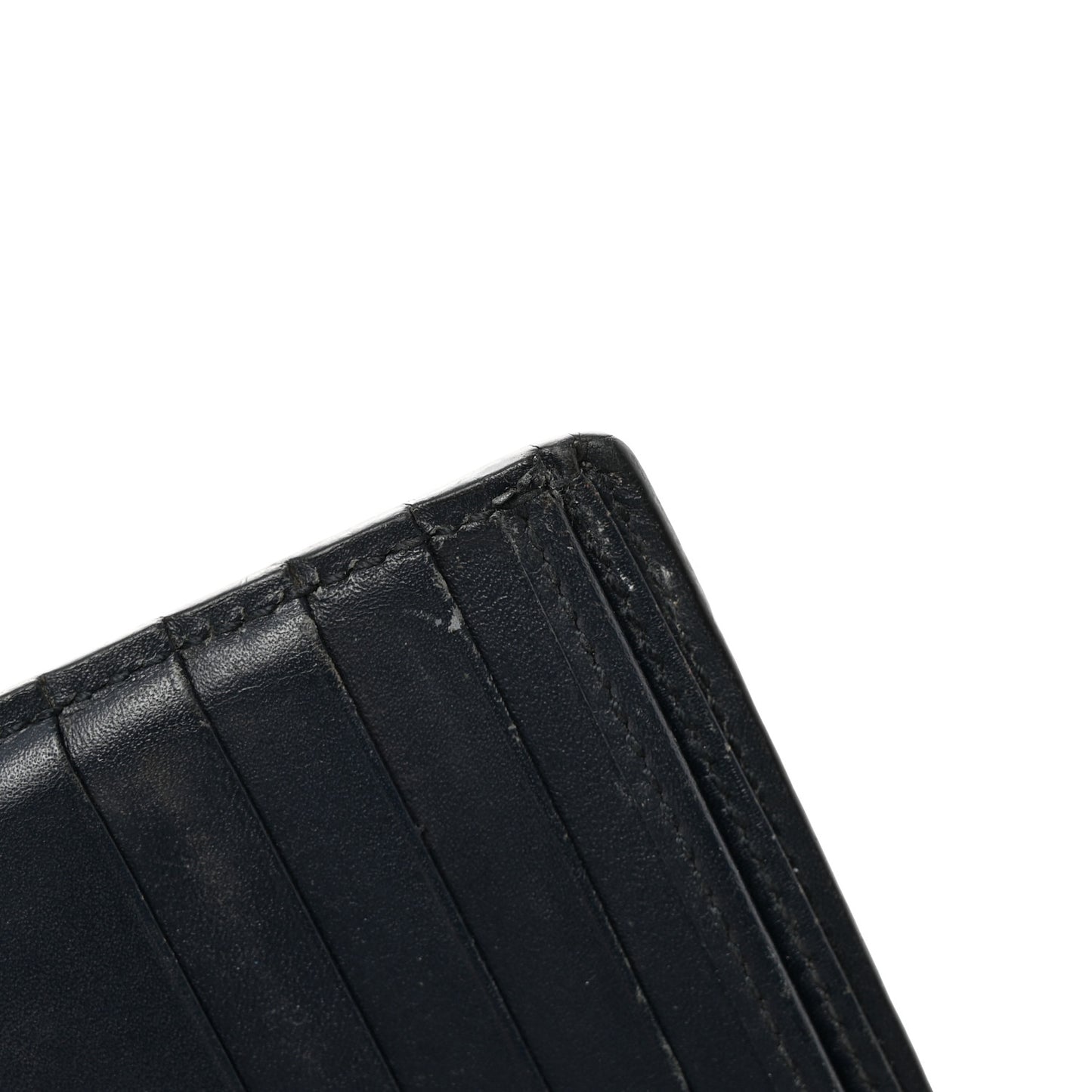 Guccissima Signature Web New Web Bi-Fold Coin Wallet Black