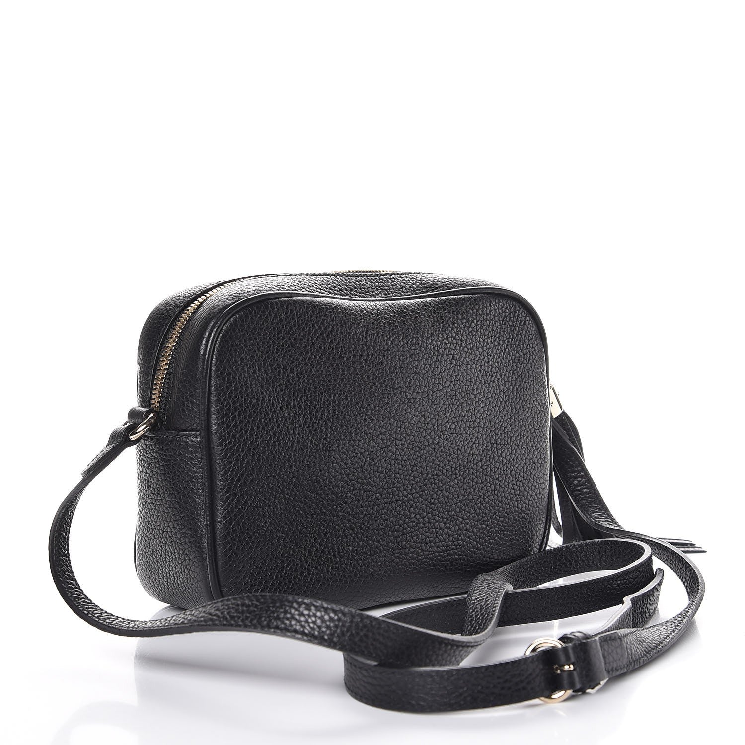 Gucci Pebbled Calfskin Small Soho Disco Bag Black 3 of 7