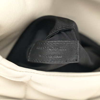 Saint Laurent Lambskin Quilted Toy Loulou Puffer Monogram Chain Satchel Crema Soft 7 of 10