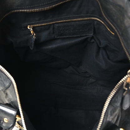 Balenciaga Agneau Giant 21 Gold Hardware Work Black 5 of 10
