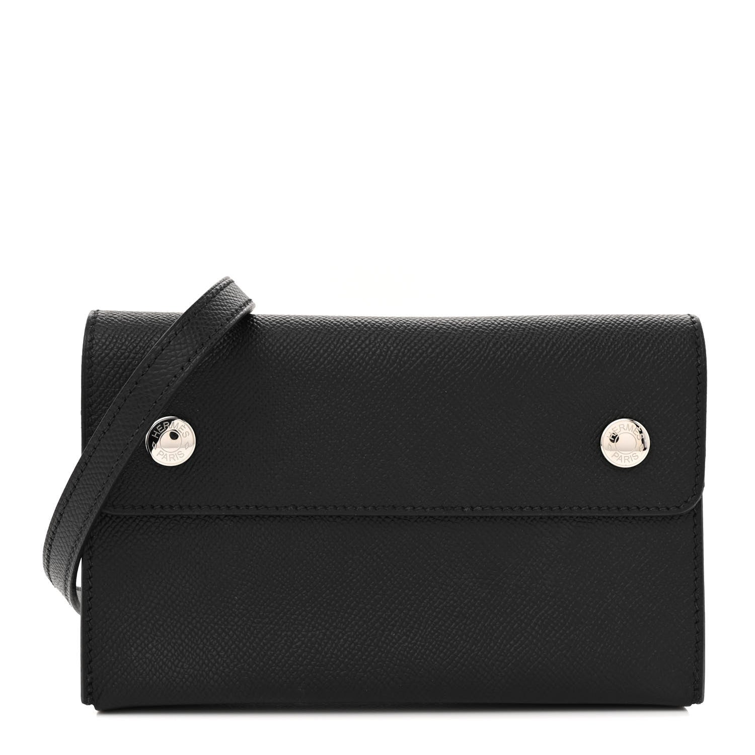 Hermes Epsom Hermesnap Wallet Black 1 of 11
