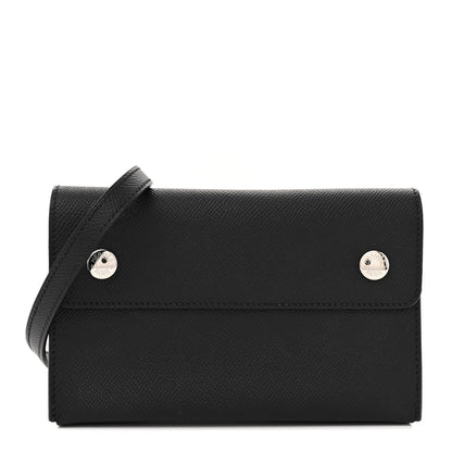 Hermes Epsom Hermesnap Wallet Black 1 of 11
