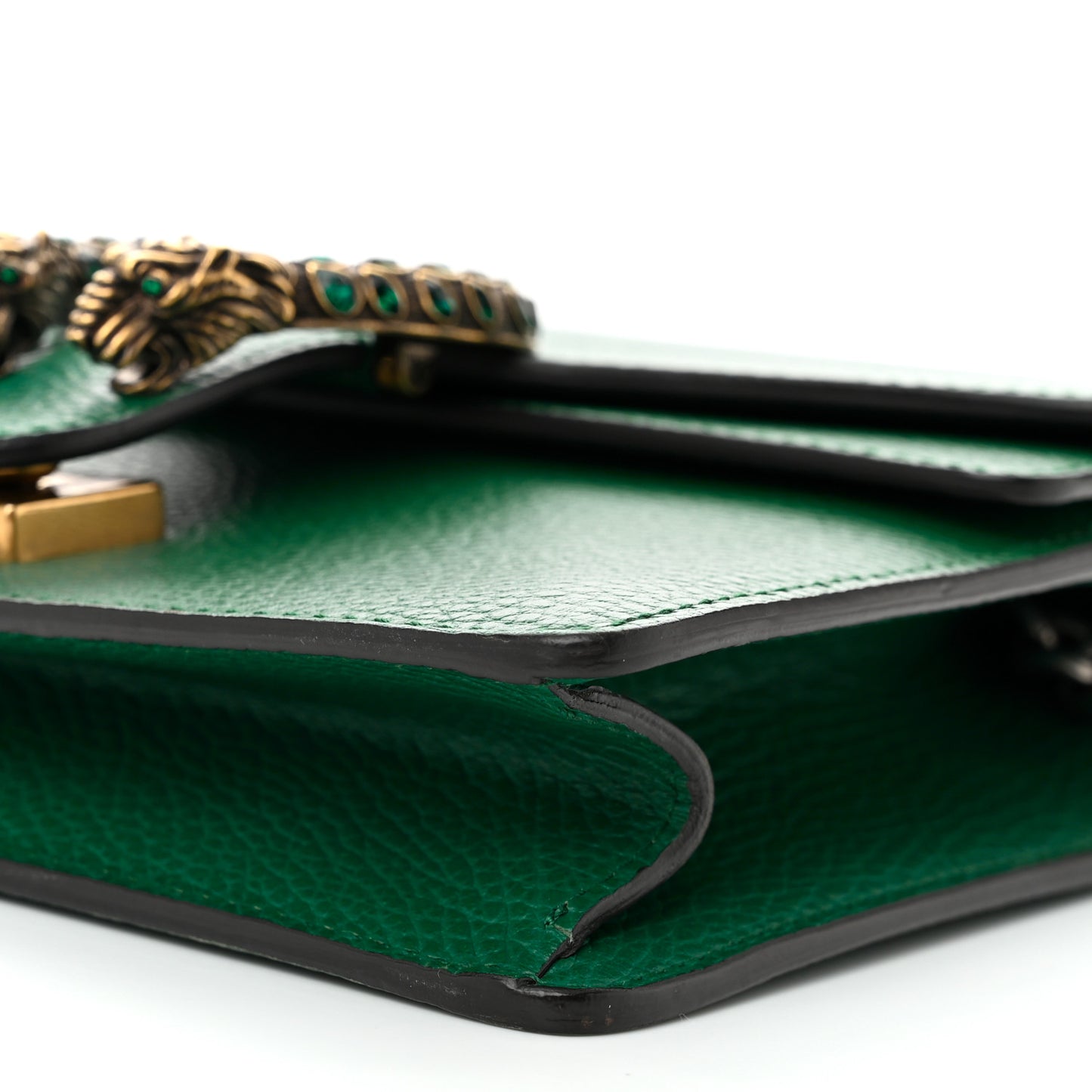 Calfskin Mini Dionysus Shoulder Bag Emerald