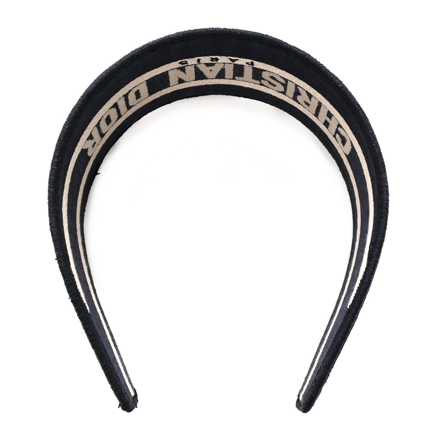 Christian Dior Oblique Headband Blue 4 of 6