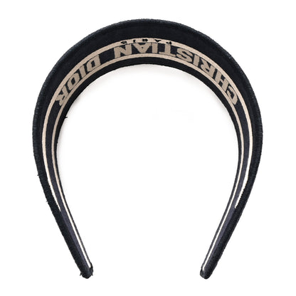Christian Dior Oblique Headband Blue 4 of 6
