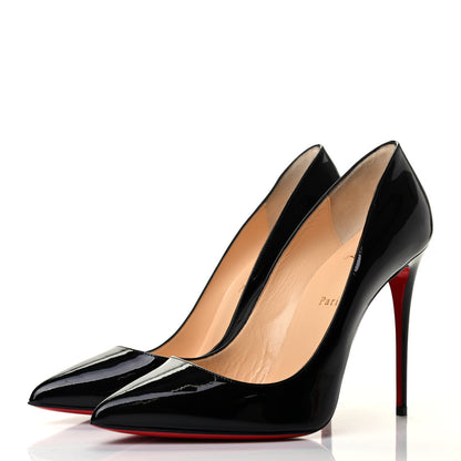 Christian Louboutin Patent Pigalle Follies 100 Pumps 40 Black 3 of 8
