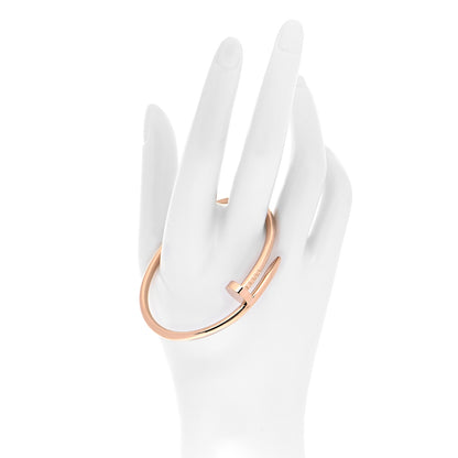 Cartier 18K Pink Gold Juste Un Clou Bracelet 17 4 of 10