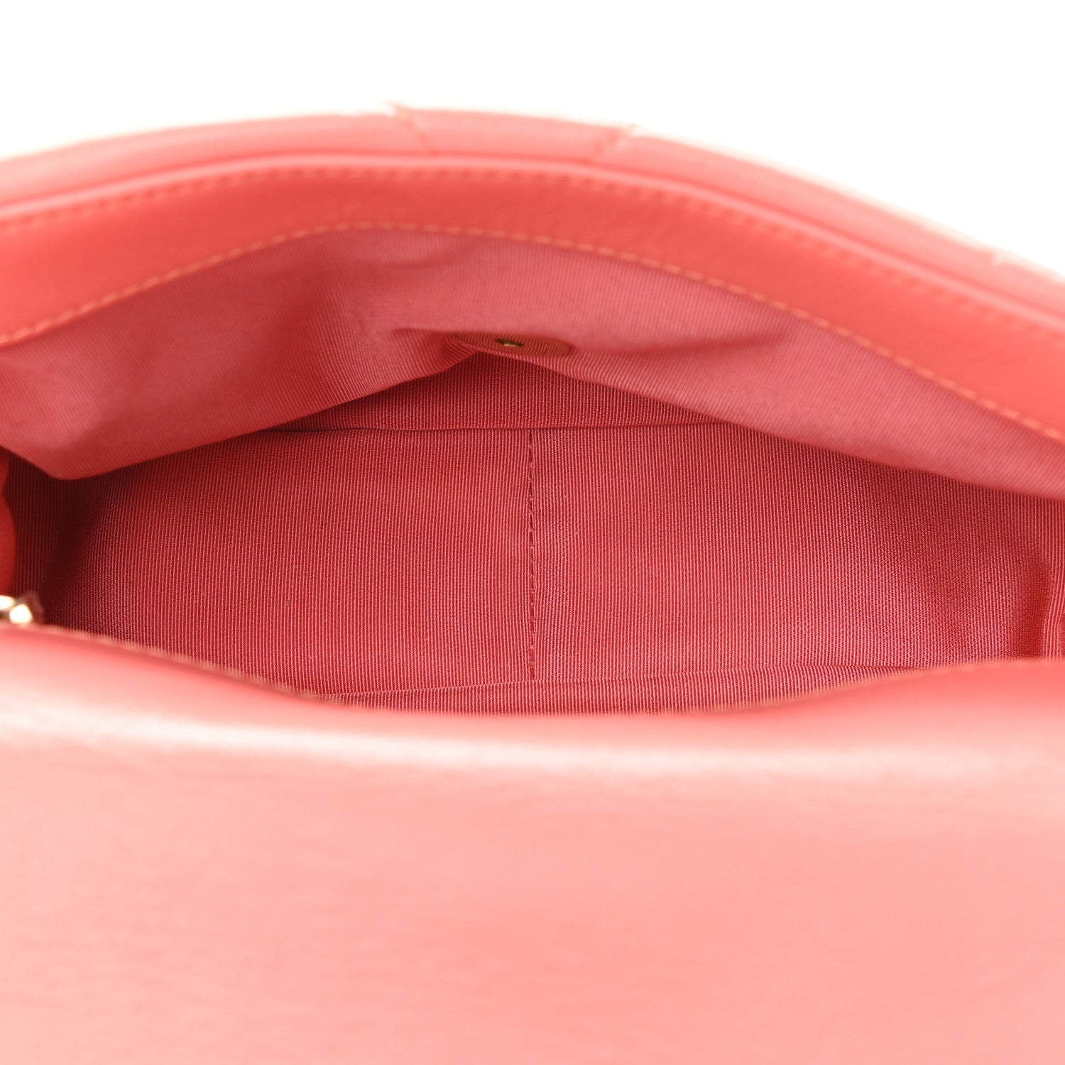 Chanel Goatskin Quilted Medium Chanel 19 Flap Pink 5 of 10