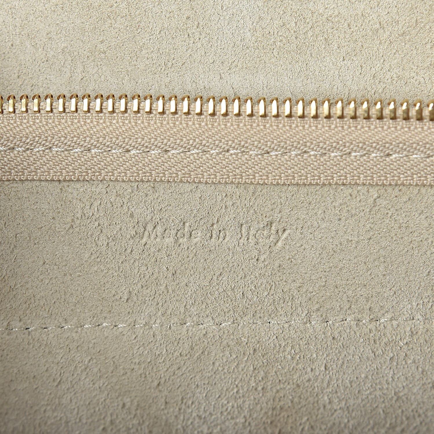 Celine Grained Calfskin Nano Belt Bag Chalk 6 of 8